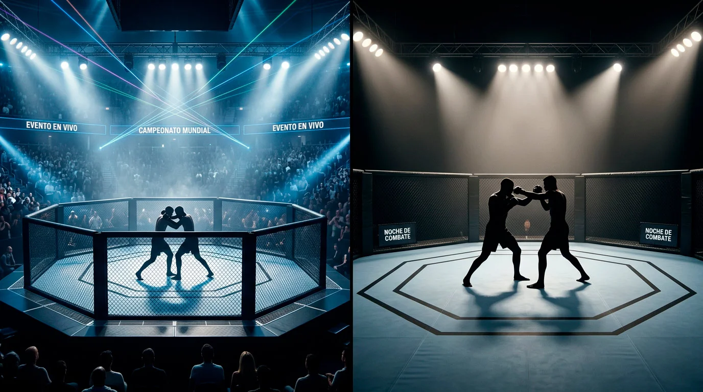 Apuestas UFC Fight Night vs eventos numerados diferencias cuotas mercados calendario