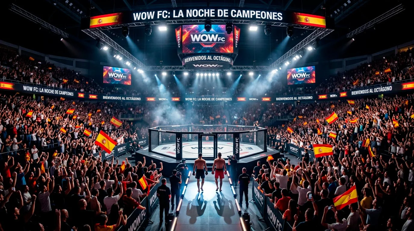 Apuestas WOW FC MMA español escena local mercado apostadores España Topuria