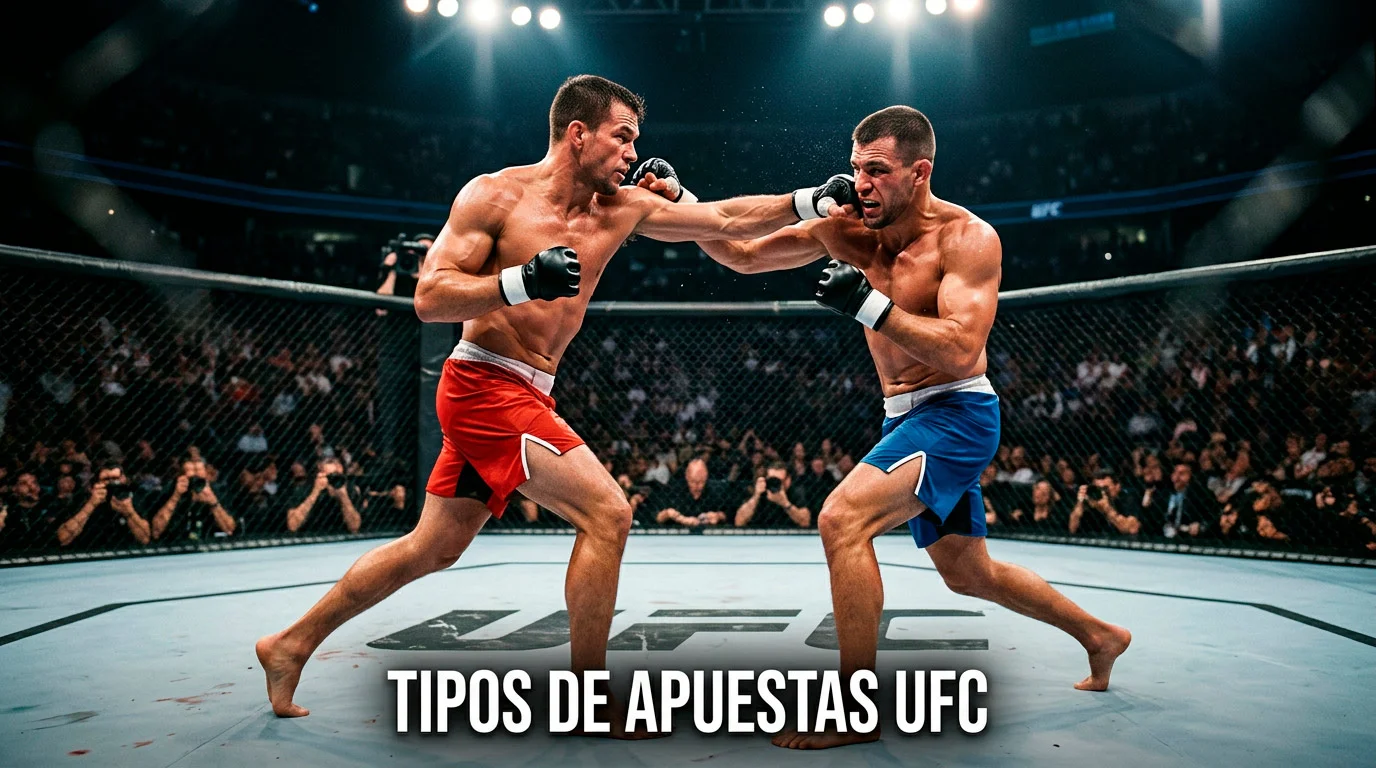 Guía completa de tipos de apuestas UFC y mercados disponibles en España 2026