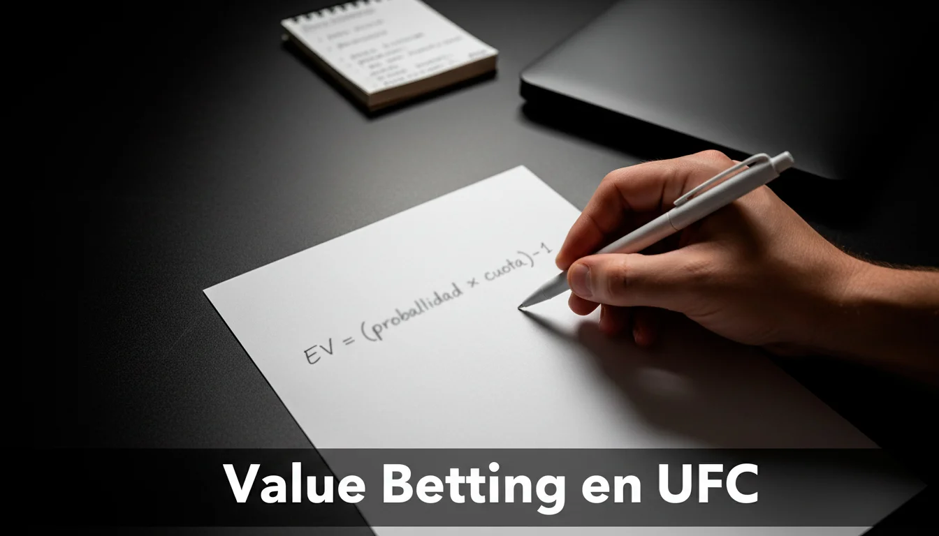 Guía de value betting UFC y cálculo del valor esperado en apuestas MMA España 2026